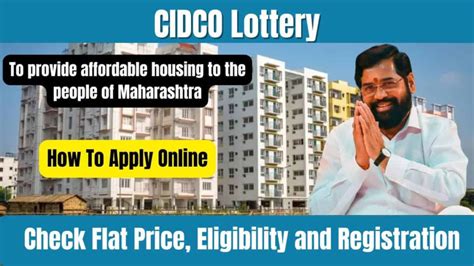 cidco lottery announcement|Navi Mumbai: CIDCO Launches Sale Of 48 Plots And 218 Shops .